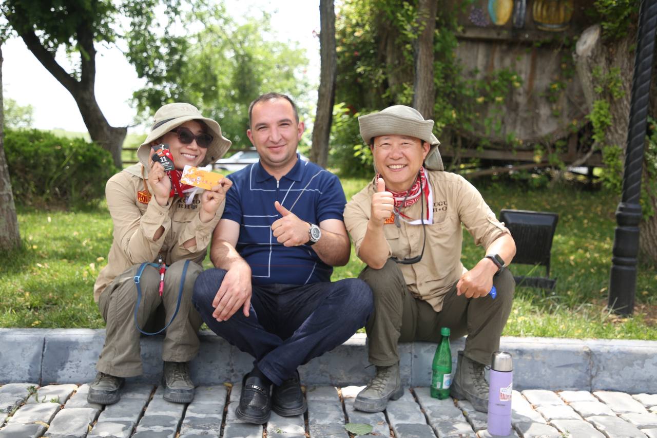 “Pekin-Paris” ralli iştirakıları Şamaxıdan yürüşə davam etdi (FOTO)