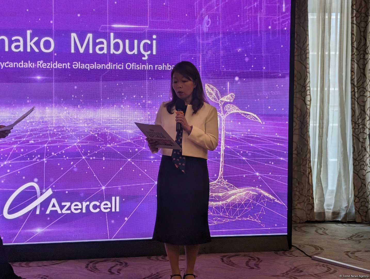 Mobil sənaye Azərbaycanın 2030-cu il üçün müəyyən edilmiş məqsədlərinin əldə olunmasına imkan yaradacaq - Kanako Mabuçi