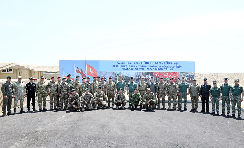 “Qafqaz Qartalı - 2024” təliminin “Yüksək Səviyyəli Müşahidəçi Günü” keçirilib (FOTO)