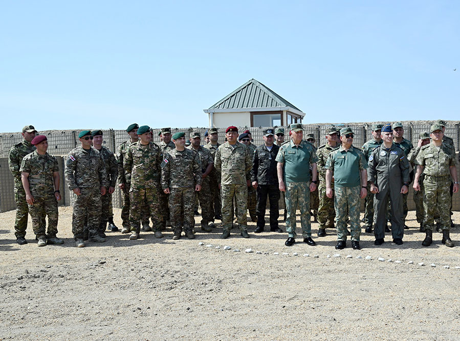 “Qafqaz Qartalı - 2024” təliminin “Yüksək Səviyyəli Müşahidəçi Günü” keçirilib (FOTO)