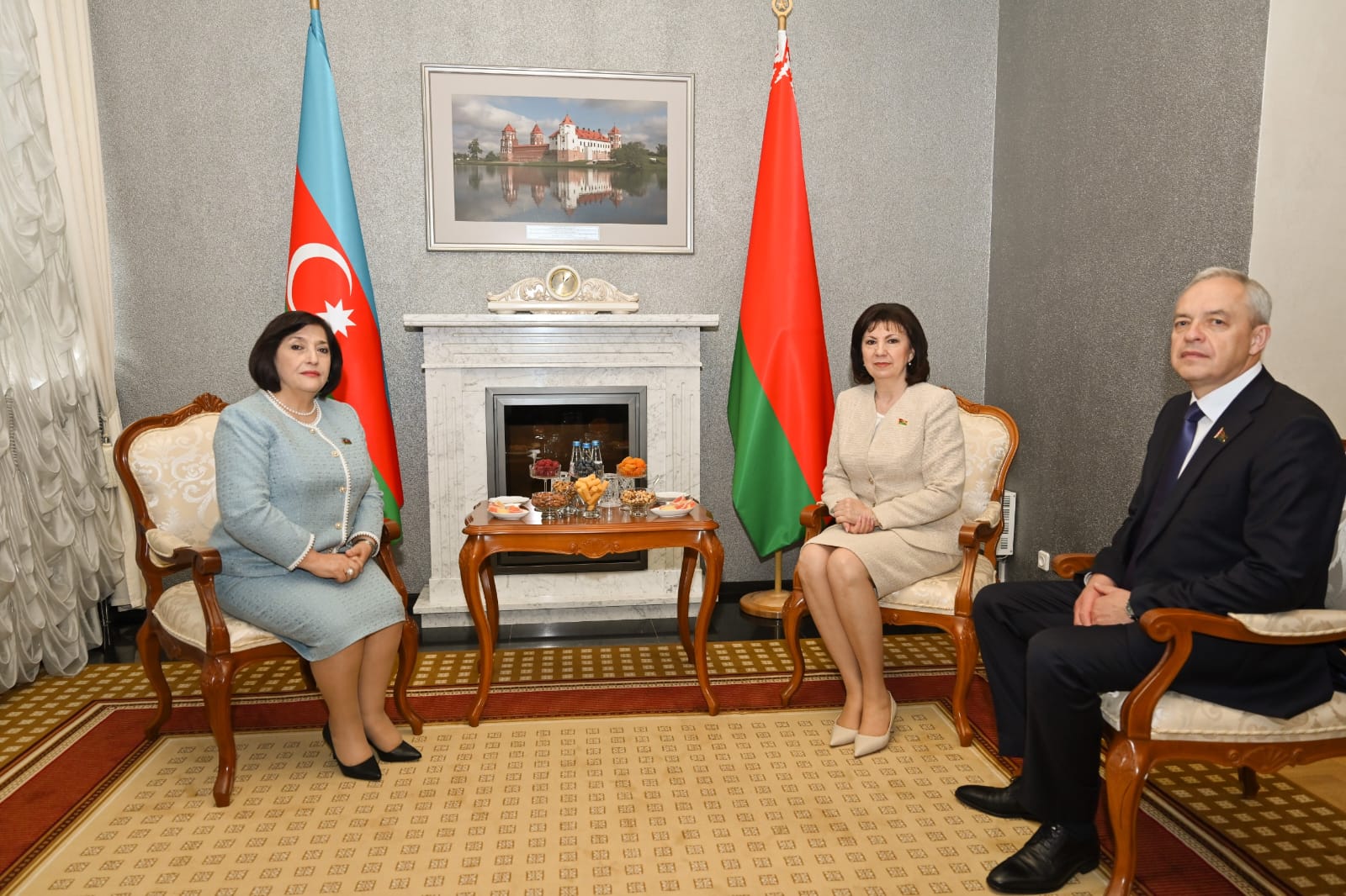 Sahibə Qafarova belaruslu parlamentariləri COP29 çərçivəsində konfransa dəvət edib