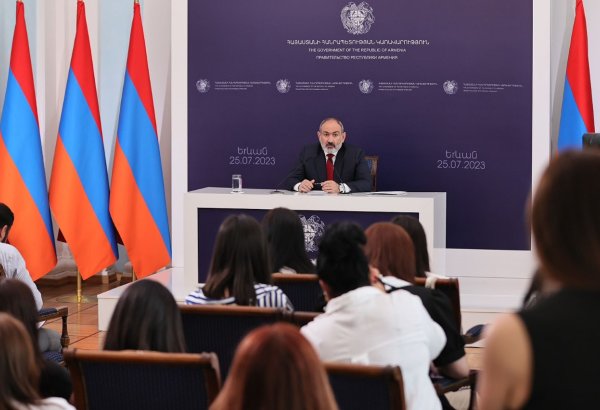 Paşinyan polisin parlament binası qarşısındakı hərəkətlərini düzgün adlandırıb