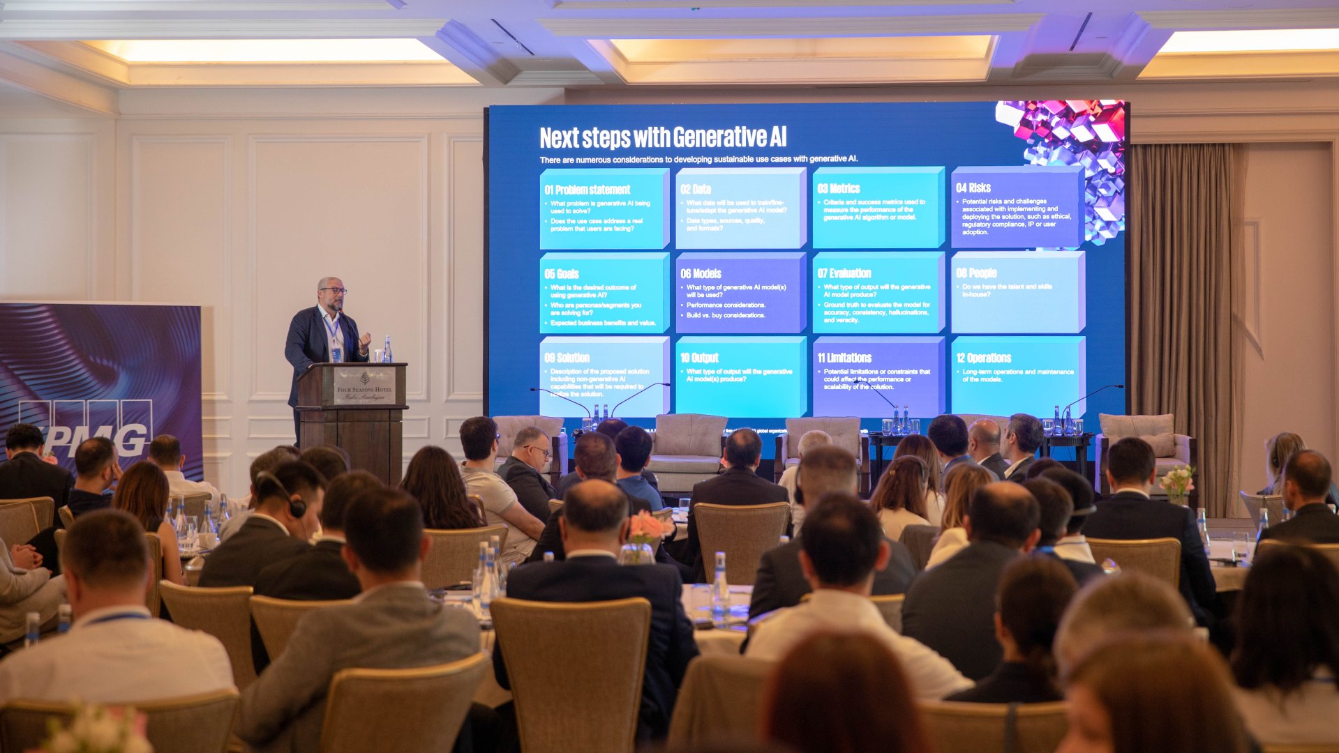 KPMG Azərbaycan şirkəti “Baku Analytical Route Summit” beynəlxalq sammitini keçirib (FOTO)
