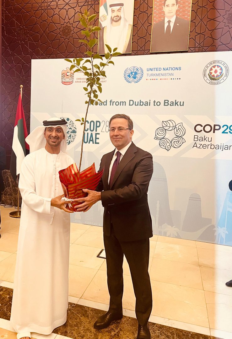 Türkmənistanda “Dubaydan Bakıya Yol – COP29 öncəsi” adlı tədbir keçirilib (FOTO)