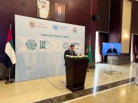 Türkmənistanda “Dubaydan Bakıya Yol – COP29 öncəsi” adlı tədbir keçirilib (FOTO)