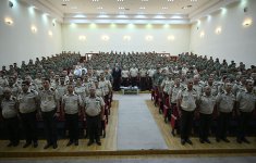 Növbəti “Zabit ixtisas hazırlığı kursu”nun buraxılış mərasimi keçirilib (FOTO)