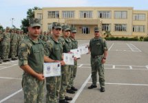 Növbəti “Zabit ixtisas hazırlığı kursu”nun buraxılış mərasimi keçirilib (FOTO)