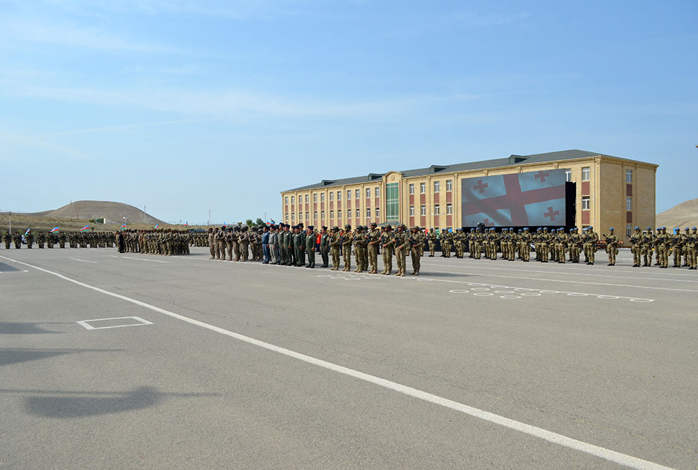 "Qafqaz Qartalı - 2024" təliminin təntənəli bağlanış mərasimi keçirilib (FOTO)