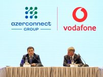 Azerconnect Group və Vodafone Group arasında tərəfdaşlıq müqaviləsi imzalandı (FOTO)