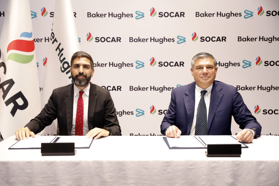 SOCAR ilə “Baker Hughes” şirkəti arasında Əməkdaşlıq Sazişi imzalanıb (FOTO)