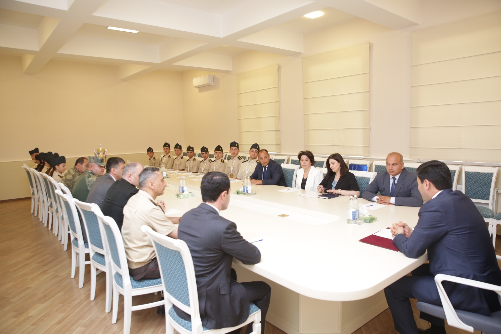 Xaçmazda respublika birincisi olan "Zəfər" komandasının üzvləri mükafatlandırılıb (FOTO)