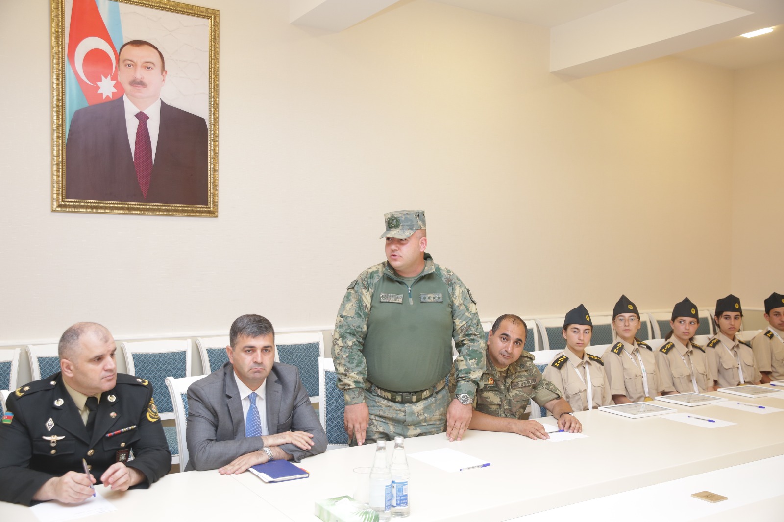 Xaçmazda respublika birincisi olan "Zəfər" komandasının üzvləri mükafatlandırılıb (FOTO)