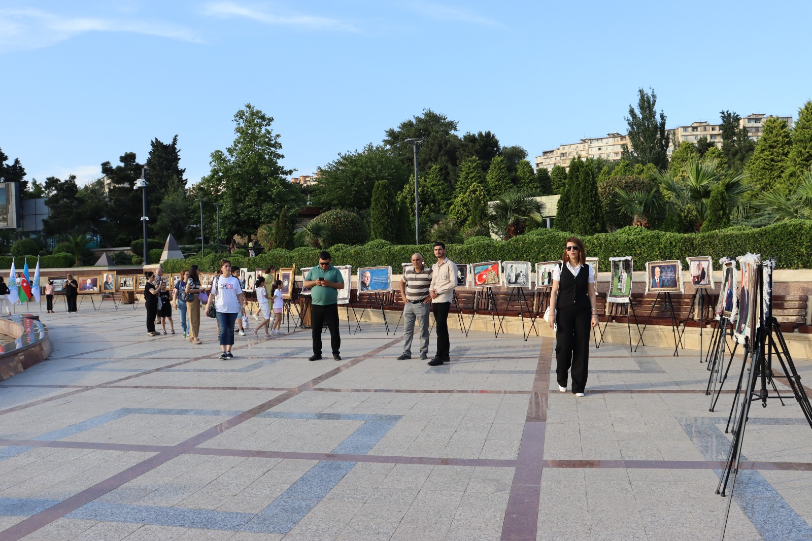 Xətai rayonunda Milli Qurtuluş Günü ilə bağlı silsilə tədbirlər davam edir