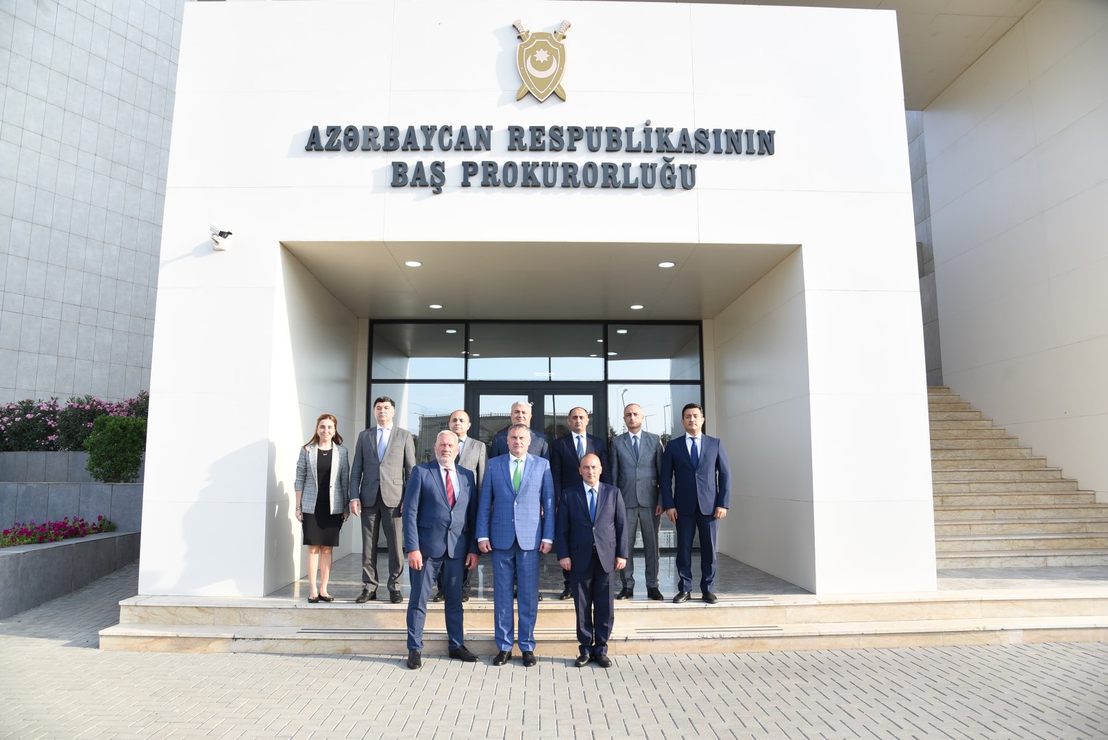 Latviyanın Baş prokurorunun ölkəmizə səfəri başa çatıb (FOTO)