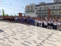 Azad Füzuli şəhərində 30 ildən sonra ilk "son zəng" (FOTO)