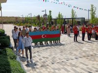 Azad Füzuli şəhərində 30 ildən sonra ilk "son zəng" (FOTO)