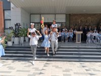 Azad Füzuli şəhərində 30 ildən sonra ilk "son zəng" (FOTO)
