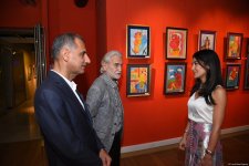 "Leonardo Art School Baku" tələbələrinin sərhədsiz fantaziyası - Bakıda keçirilən sərgidə parlaq rənglərin ardıcıllığı (FOTO)