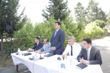 Xaçmazda növbəti səyyar qəbul Ləcət kəndində keçirilib (FOTO)