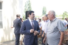 Xaçmazda növbəti səyyar qəbul Ləcət kəndində keçirilib (FOTO)