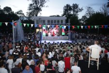 Xaçmazda Milli Qurtuluş Günü ilə əlaqədar möhtəşəm bayram konserti keçirilib (FOTO)