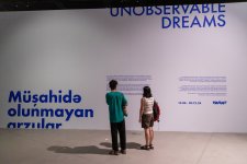 YARAT-da “Müşahidə olunmayan arzular” və Aydan Salahovanın “Sükutun səsləri” sərgiləri açılıb (FOTO)