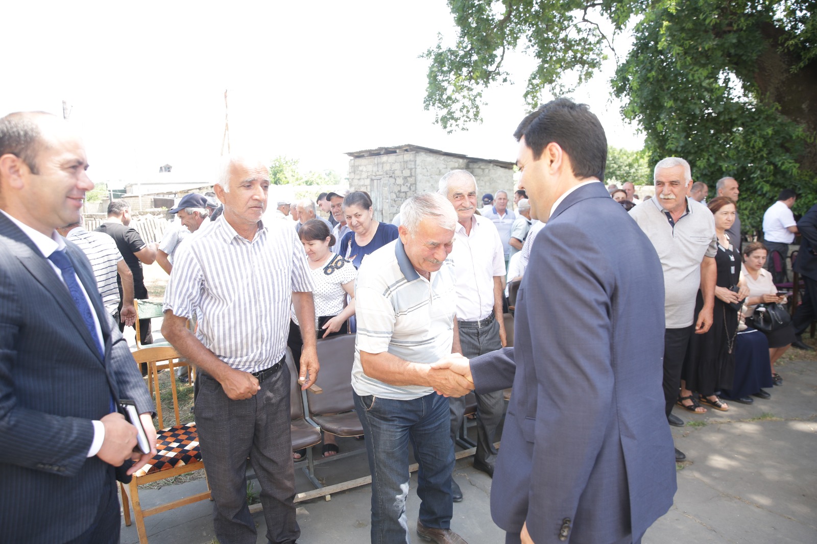 Xaçmazda növbəti səyyar qəbul Ləcət kəndində keçirilib (FOTO)
