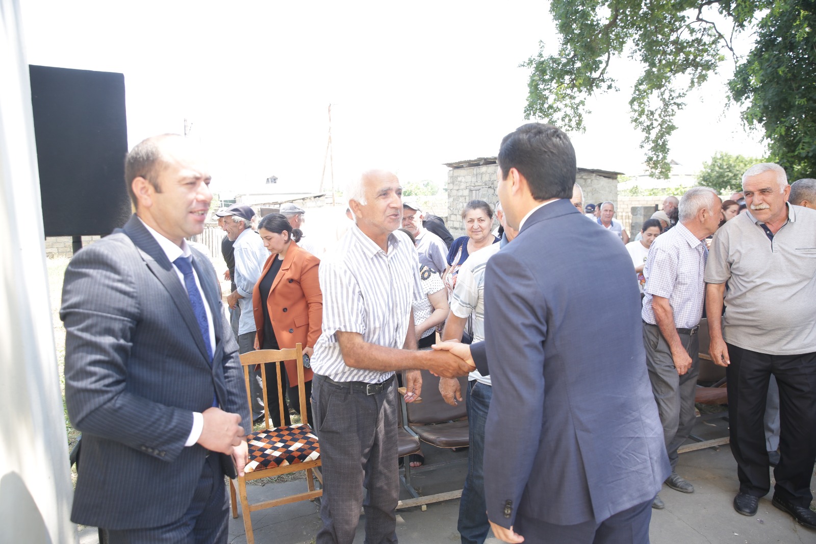 Xaçmazda növbəti səyyar qəbul Ləcət kəndində keçirilib (FOTO)