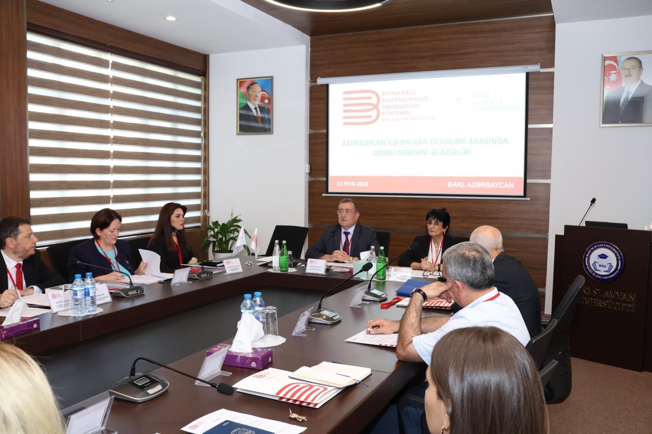 BSU-da "Birinci Beynəlxalq Balkanşünaslıq Tədqiqatları" konfransı keçirilib (FOTO)
