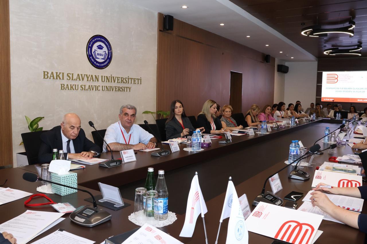 BSU-da "Birinci Beynəlxalq Balkanşünaslıq Tədqiqatları" konfransı keçirilib (FOTO)