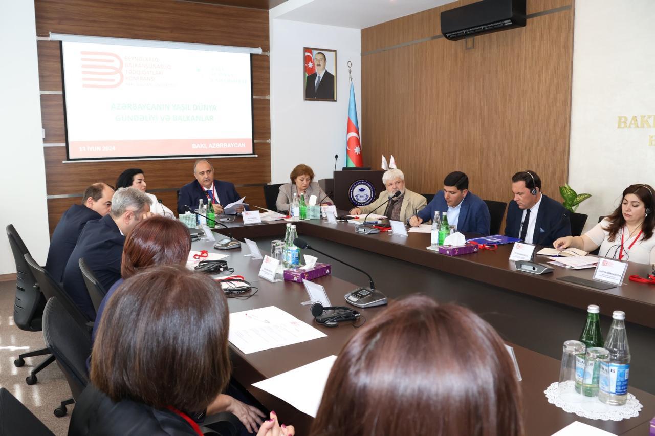 BSU-da "Birinci Beynəlxalq Balkanşünaslıq Tədqiqatları" konfransı keçirilib (FOTO)