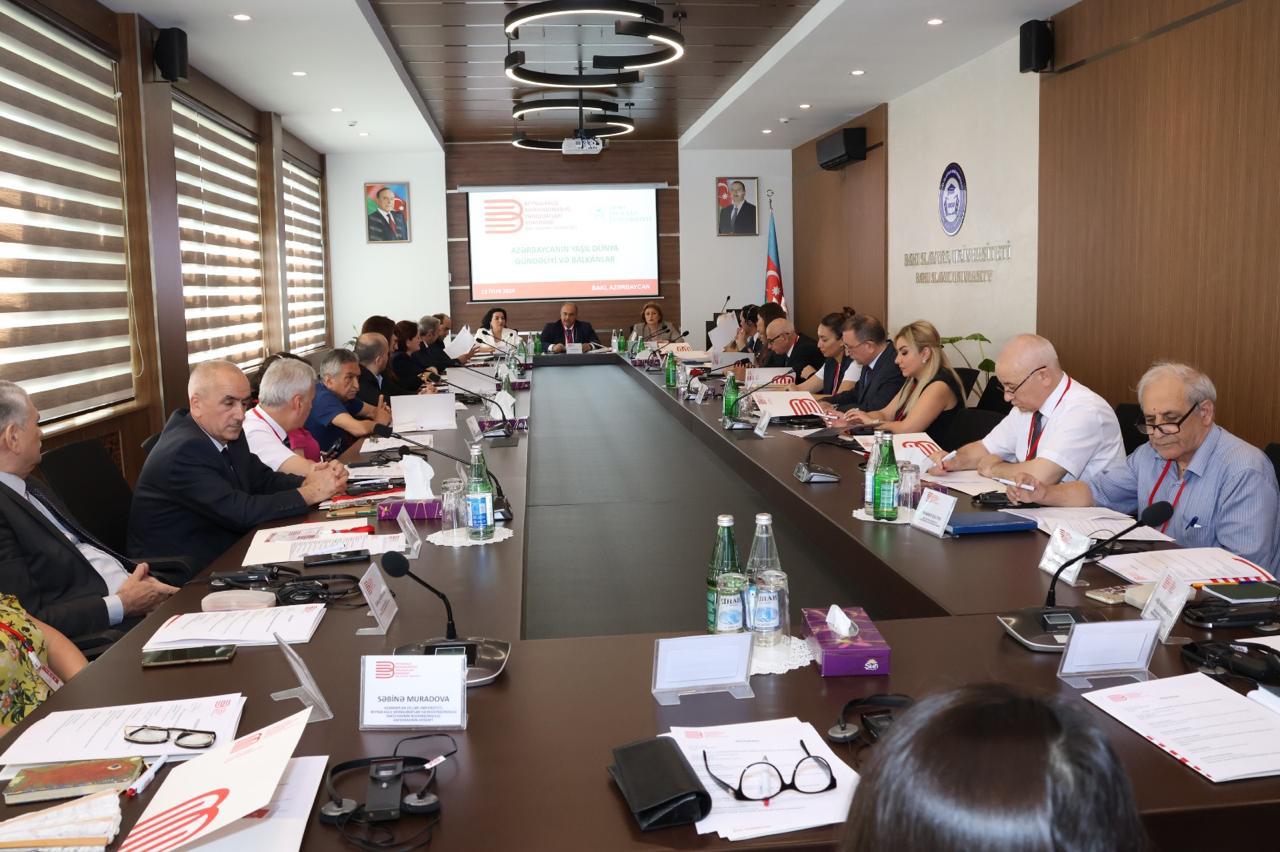 BSU-da "Birinci Beynəlxalq Balkanşünaslıq Tədqiqatları" konfransı keçirilib (FOTO)