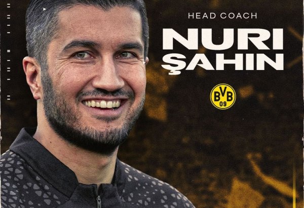 Nuri Şahin “Borussiya”nın baş məşqçisi təyin olunub