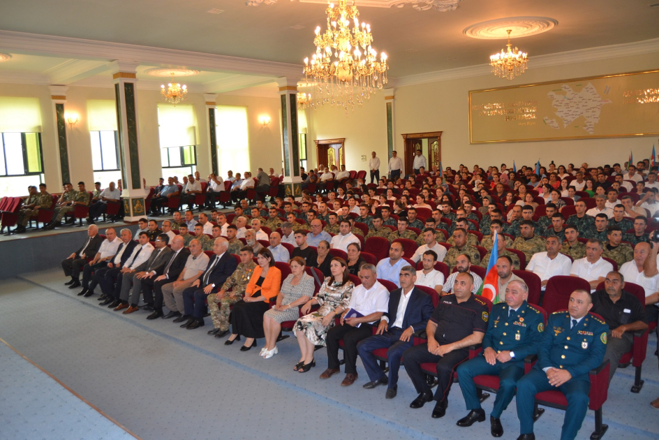 Füzulidə Milli Qurtuluş Gününə həsr edilən tədbir keçirilib