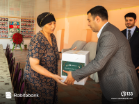 Rabitəbank Qurban bayramı ərəfəsində şəhid və qazi ailələrinə dəstək oldu (FOTO)