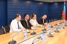 SOCAR-ın vitse-prezidenti Sabancı Universitetinin rektoru ilə görüşüb (FOTO)