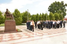 Xaçmazda Milli Qurtuluş Günündə dahi şəxsiyyətin əziz xatirəsi ehtiramla yad edilib