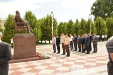 Xaçmazda Milli Qurtuluş Günündə dahi şəxsiyyətin əziz xatirəsi ehtiramla yad edilib