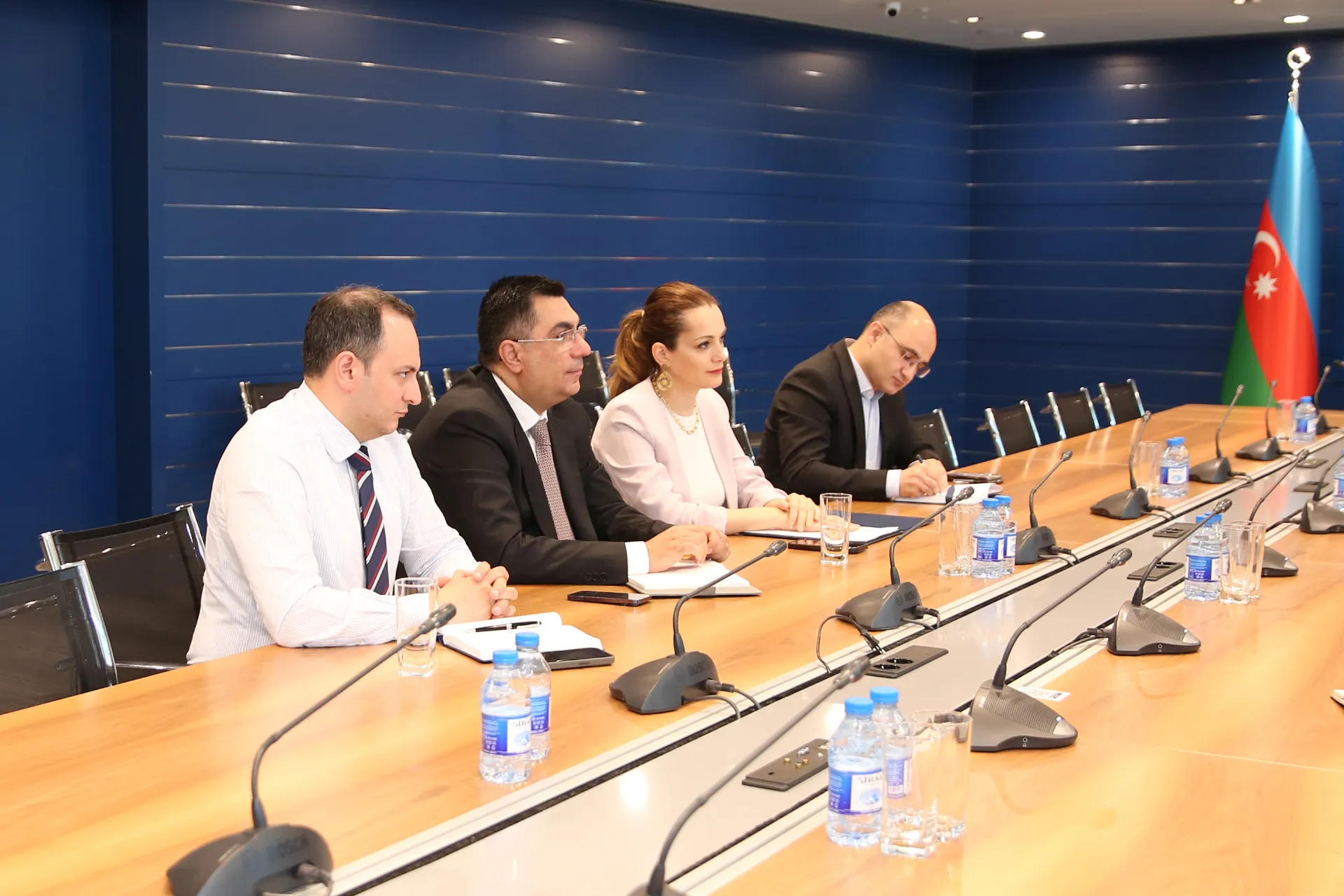 SOCAR-ın vitse-prezidenti Sabancı Universitetinin rektoru ilə görüşüb (FOTO)