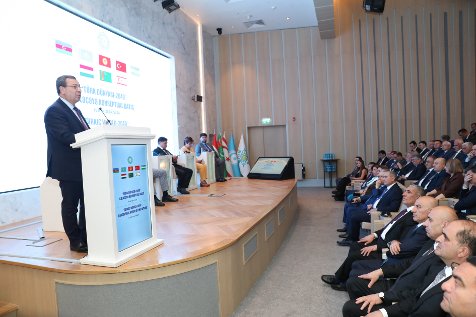 Şuşada “Türk dünyası-2040: gələcəyə konseptual baxış” mövzusunda panel sessiya təşkil olunub (FOTO)