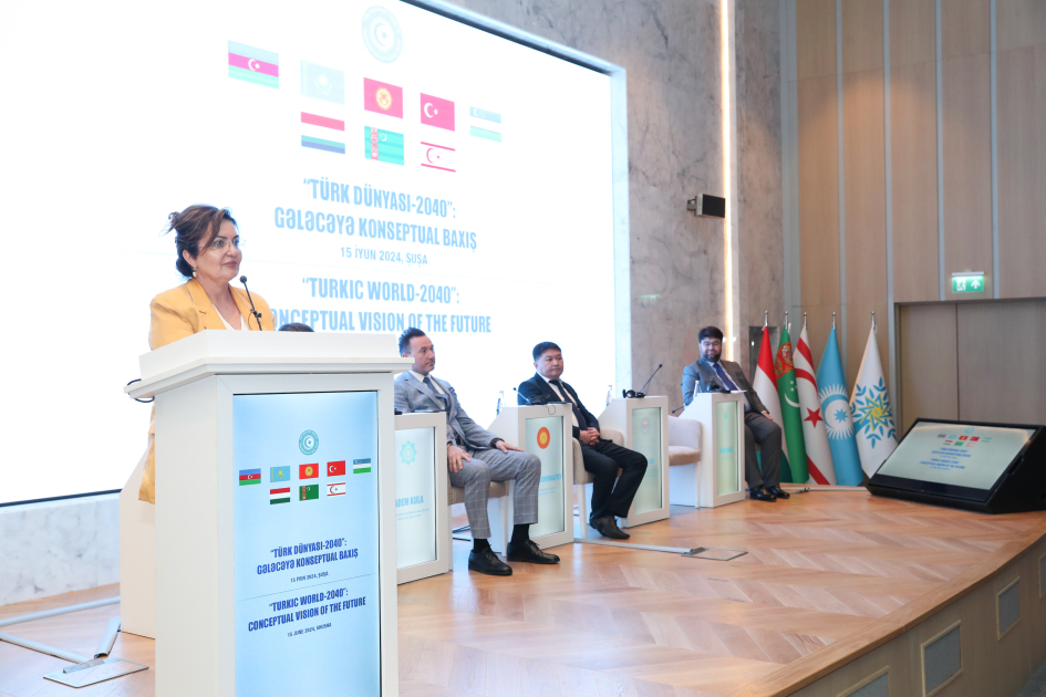 Şuşada “Türk dünyası-2040: gələcəyə konseptual baxış” mövzusunda panel sessiya təşkil olunub (FOTO)