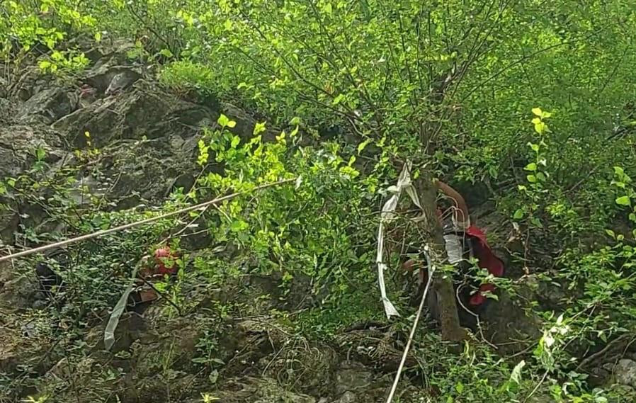 İstirahət mərkəzi ərazisində dərəyə düşən yeniyetmə xilas olunub (FOTO/VİDEO)