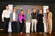 Bakı Landmark-da üçüncü Beynəlxalq Bakı Piano Festivalının mətbuat konfransı keçirilib (FOTO)