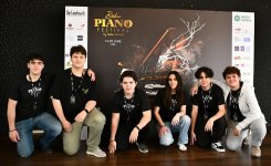 Bakı Landmark-da üçüncü Beynəlxalq Bakı Piano Festivalının mətbuat konfransı keçirilib (FOTO)
