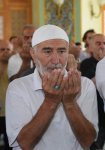 Təzə Pir məscidində bayram namazı qılındı (FOTO)