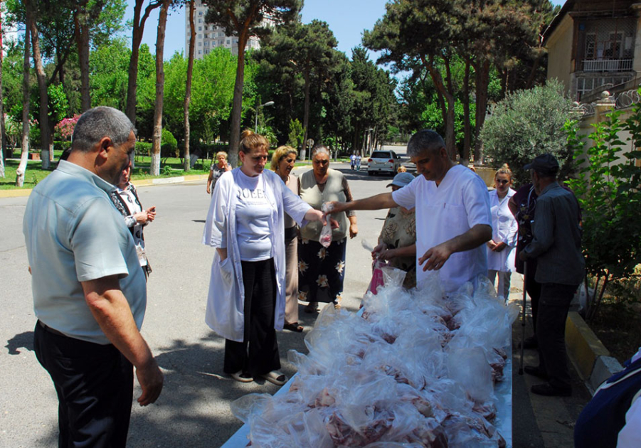 Azərbaycan Ordusunda Qurban bayramı münasibətilə tədbirlər keçirilib (FOTO)