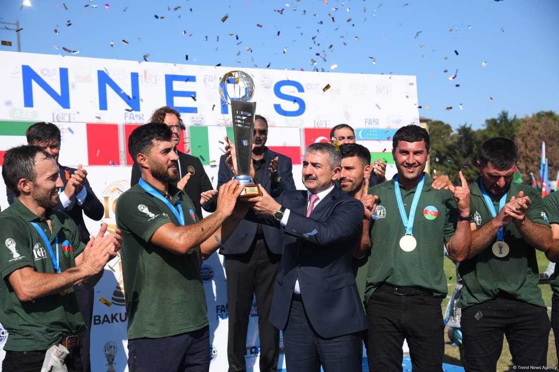 Azərbaycan millisi çövkən üzrə dünya çempionu olub (FOTO)