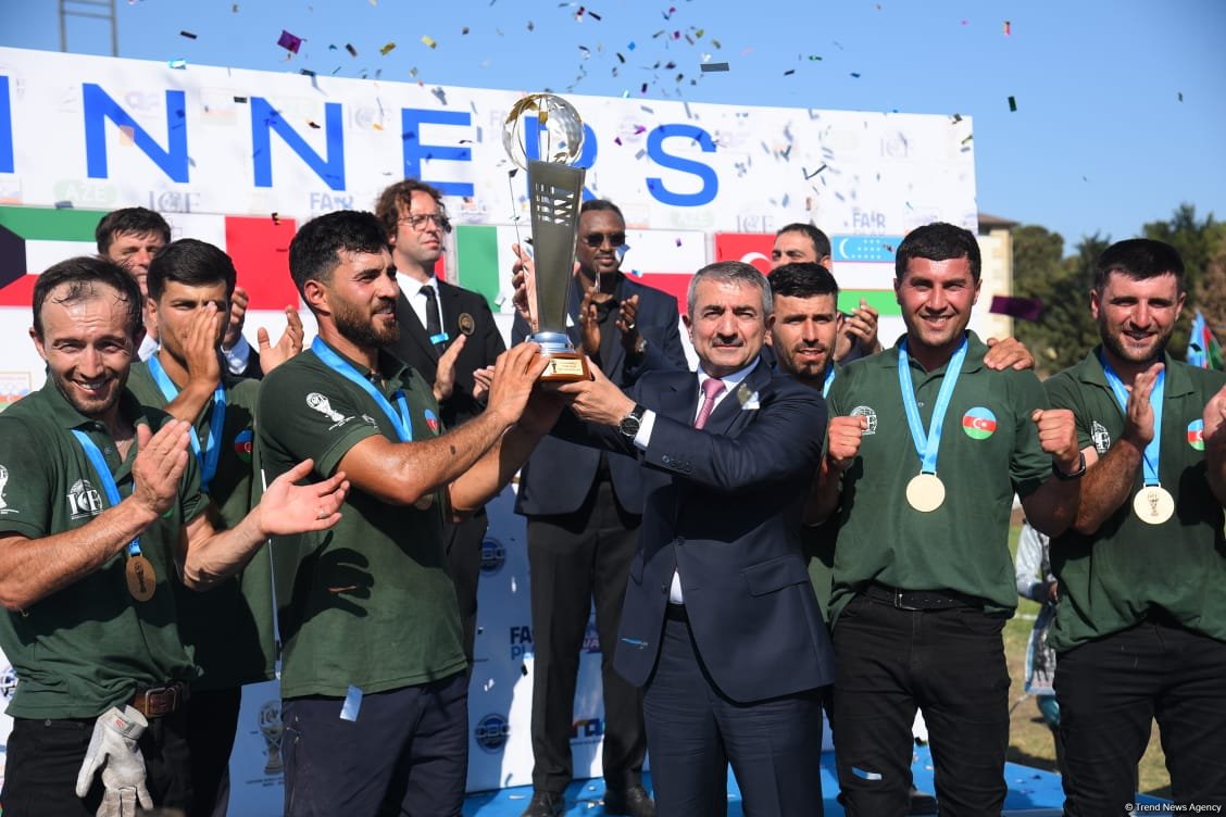 Azərbaycan millisi çövkən üzrə dünya çempionu olub (FOTO)