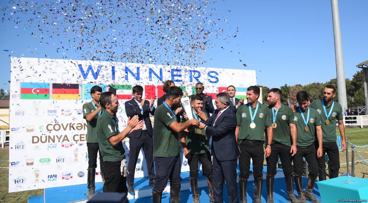 Azərbaycan millisi çövkən üzrə dünya çempionu olub (FOTO)