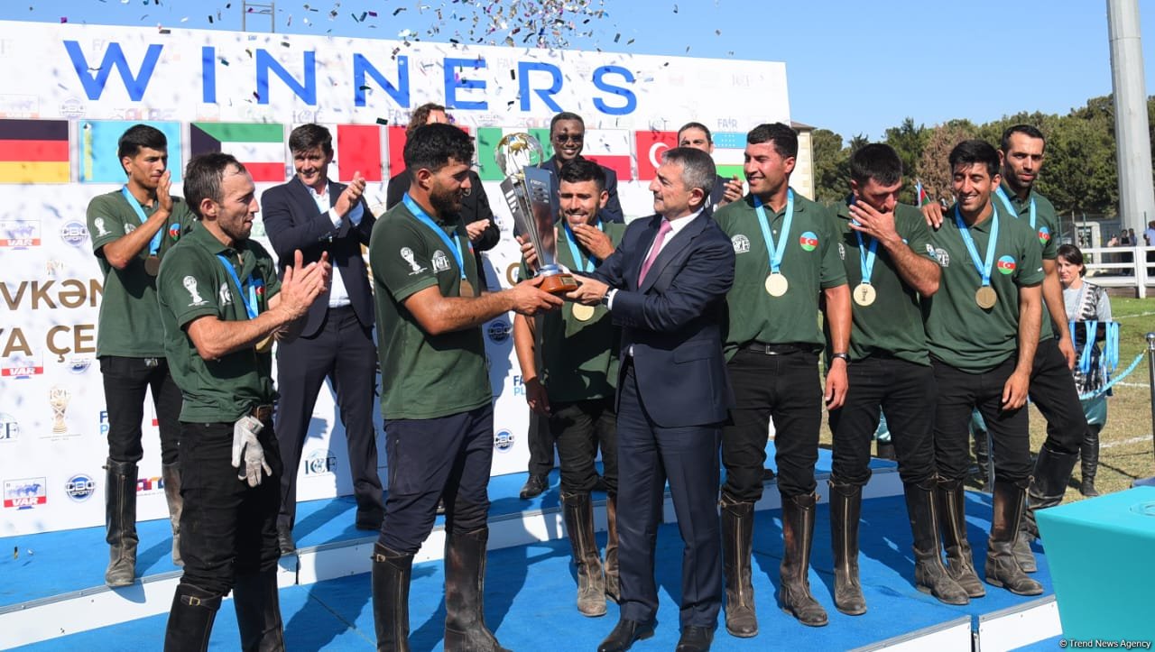 Azərbaycan millisi çövkən üzrə dünya çempionu olub (FOTO)